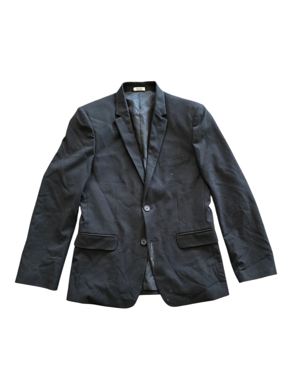 Calvin Klein Classic Black Two-Button Blazer Boys 16